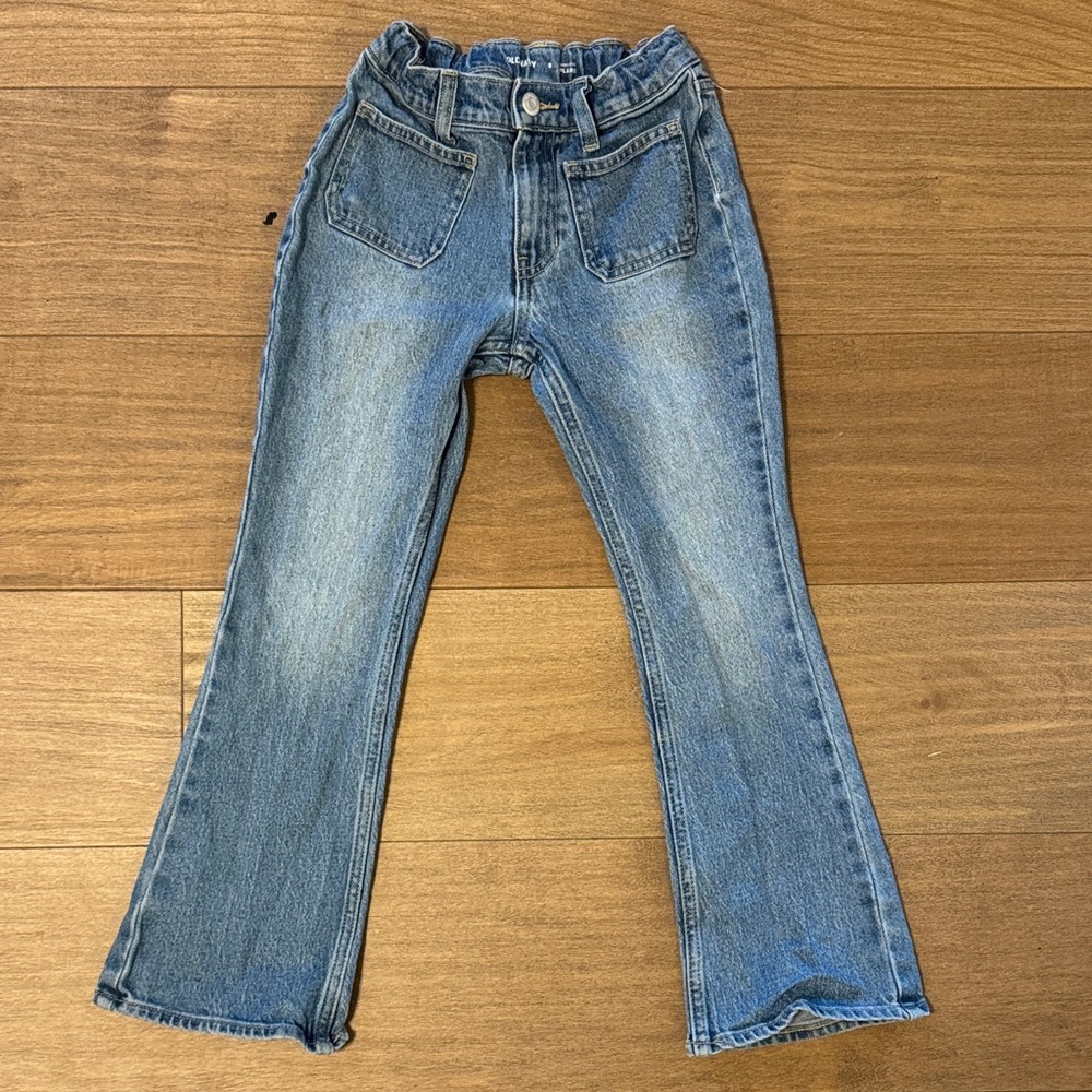 Old Navy Girls sz 8 Flare Jeans in Light Blue